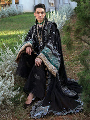 Black Flame I Unstitched 3PC Wool Marina