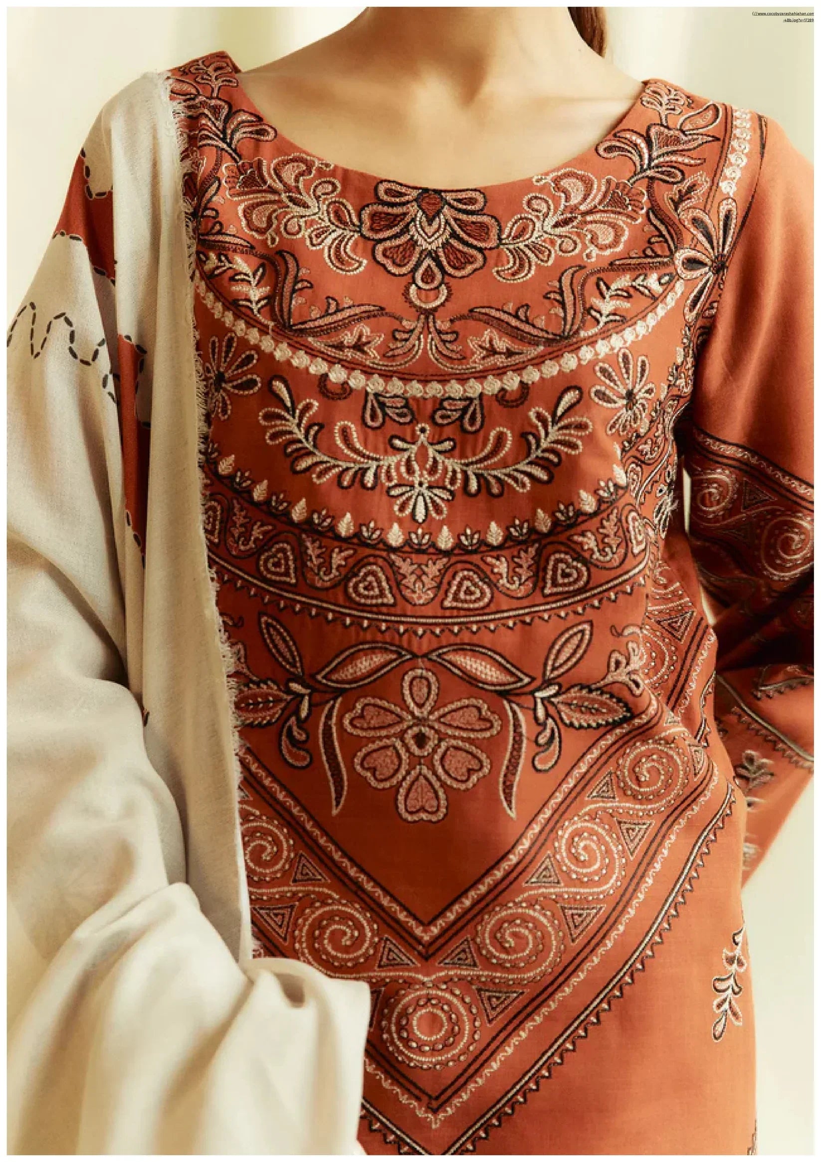 Smith & Stone I Unstitched 3PC Marina Wool