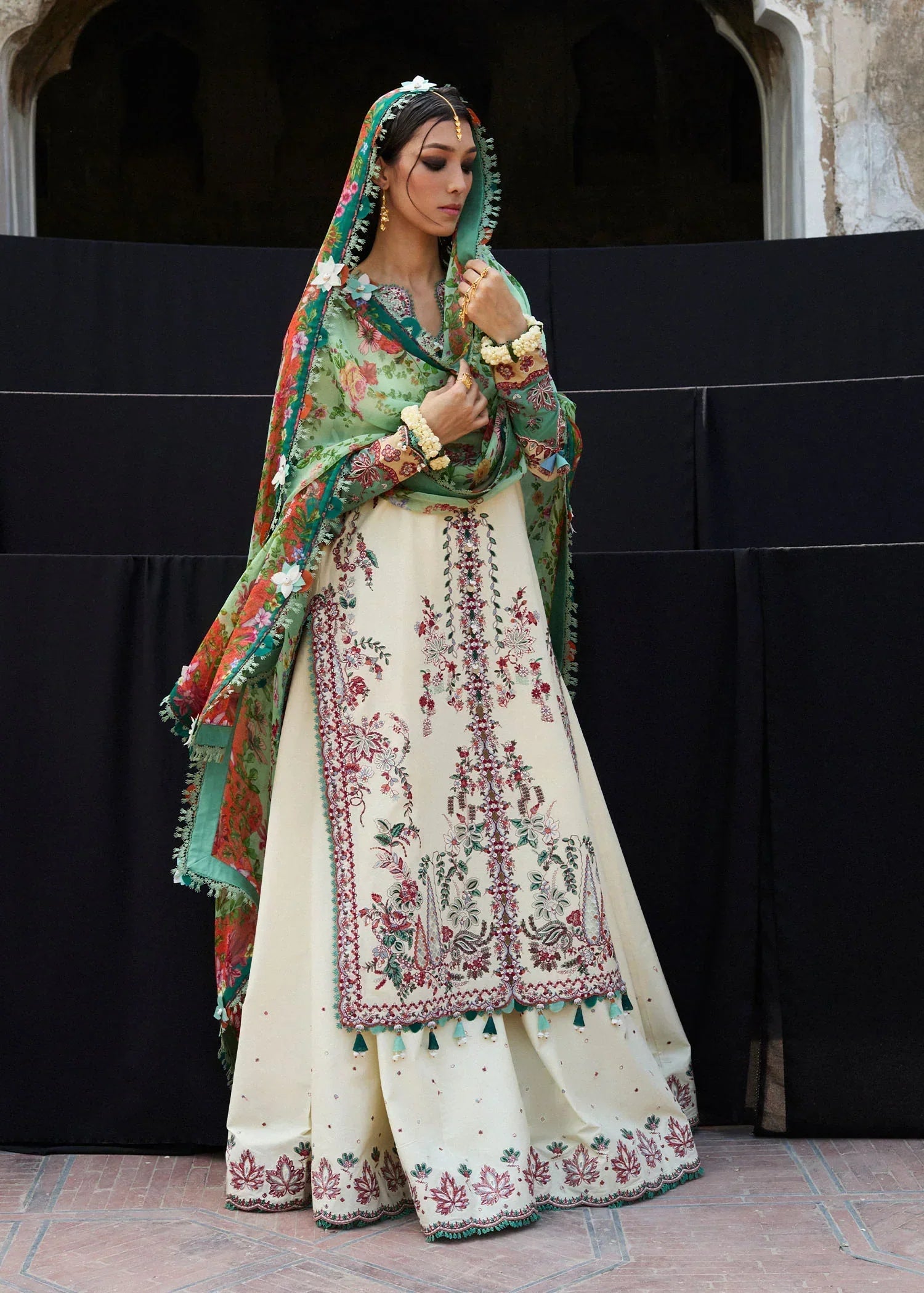 Warm Nightfall I Unstitched 3PC Wool Marina