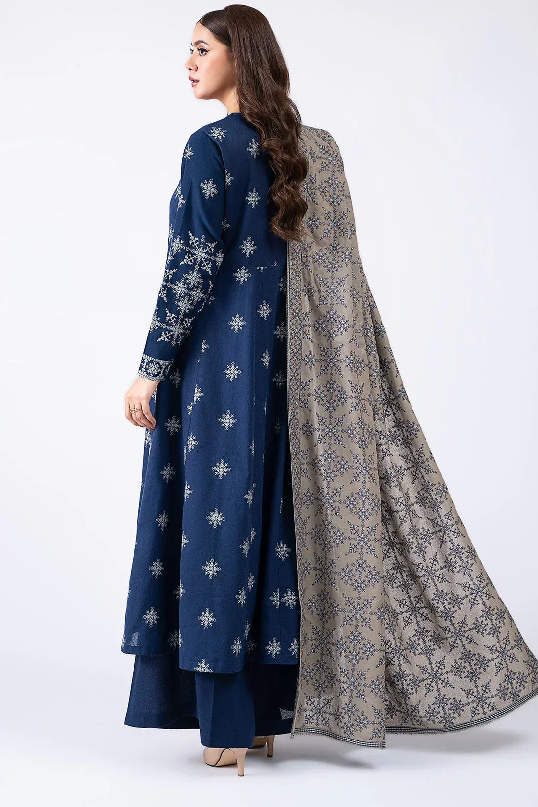 Luxe Monarch I Unstitched 3PC Marina Wool