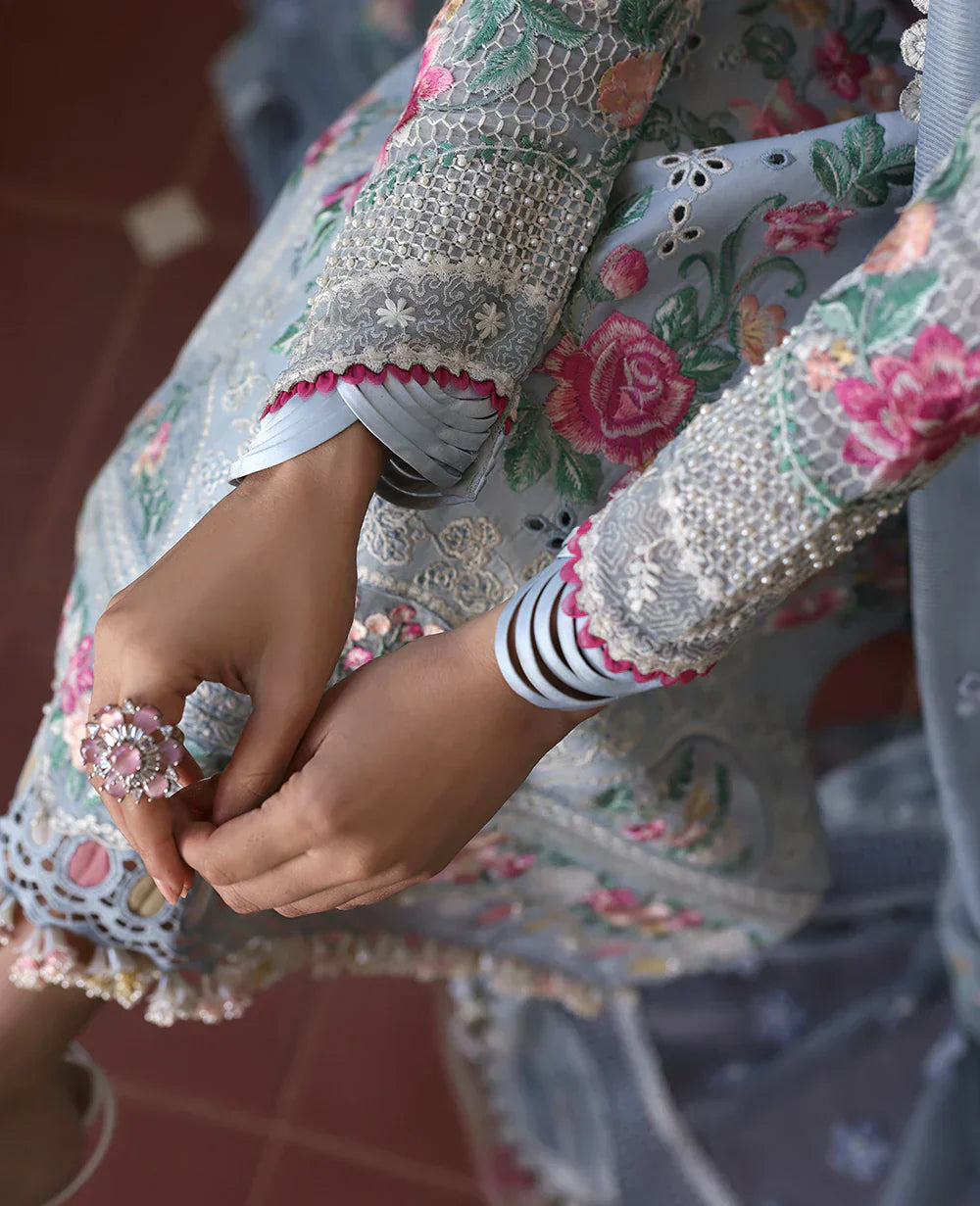 Ashen Wrap I Unstitched 3PC Wool Marina