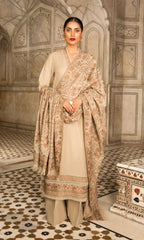 Snow Velvet I Unstitched 3PC Marina Wool